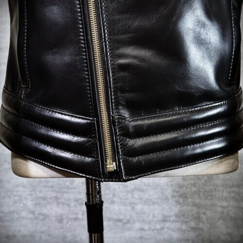 メンズのカウ牛革 セミダブルライダースのimage画像 制作例0325