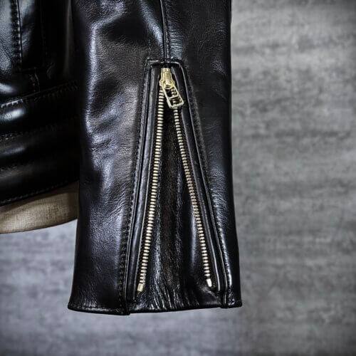 メンズのカウ牛革 セミダブルライダースのimage画像 制作例0325