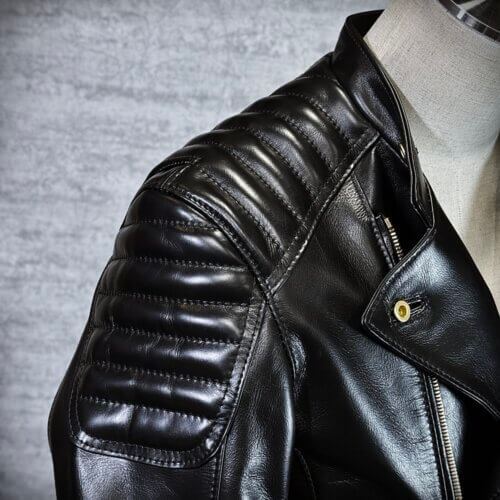 メンズのカウ牛革 セミダブルライダースのimage画像 制作例0325