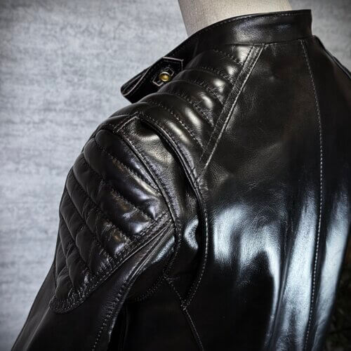 メンズのカウ牛革 セミダブルライダースのimage画像 制作例0325