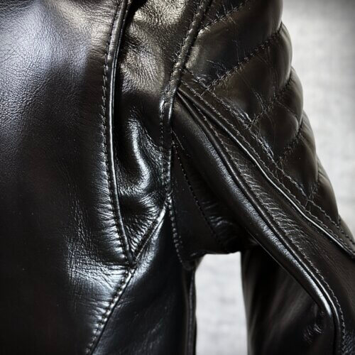 メンズのカウ牛革 セミダブルライダースのimage画像 制作例0325