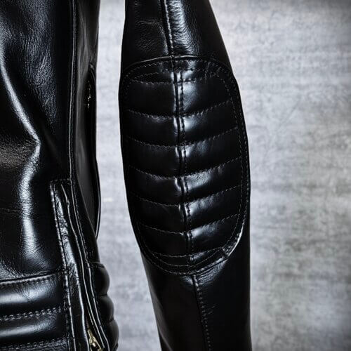 メンズのカウ牛革 セミダブルライダースのimage画像 制作例0325