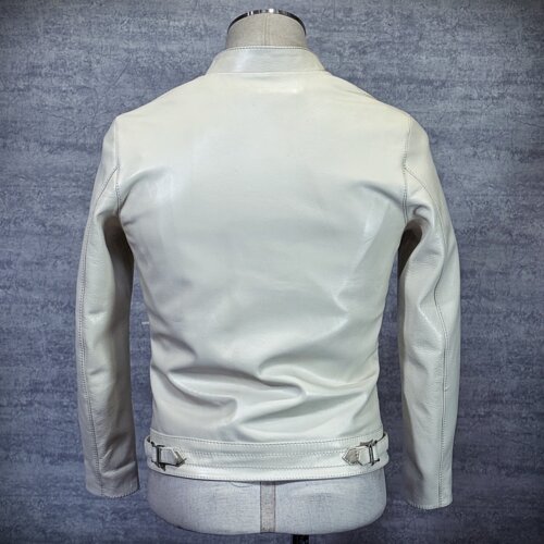 メンズのカウ牛革 セミダブルライダースのimage画像 制作例6317