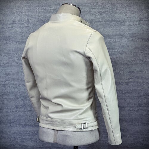 メンズのカウ牛革 セミダブルライダースのimage画像 制作例6317