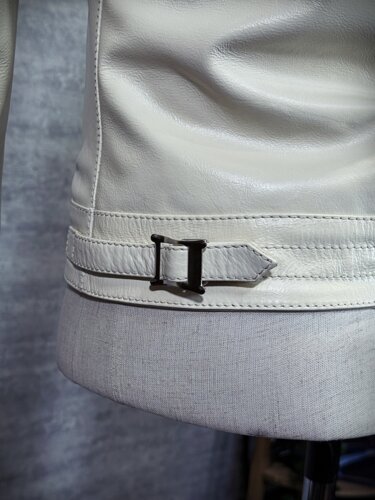 メンズのカウ牛革 セミダブルライダースのimage画像 制作例6317