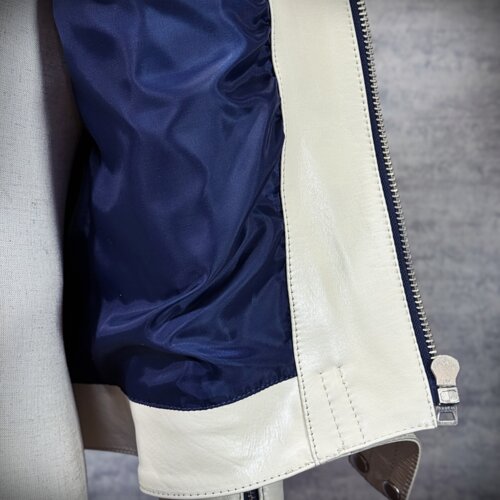 メンズのカウ牛革 セミダブルライダースのimage画像 制作例6317