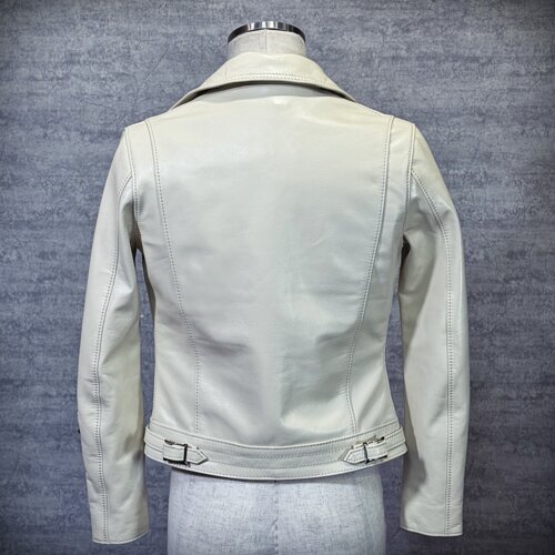 レディースのカウ牛革 ダブルライダースのimage画像 制作例5317