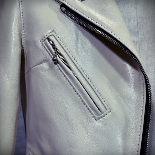 レディースのカウ牛革 ダブルライダースのimage画像 制作例5317