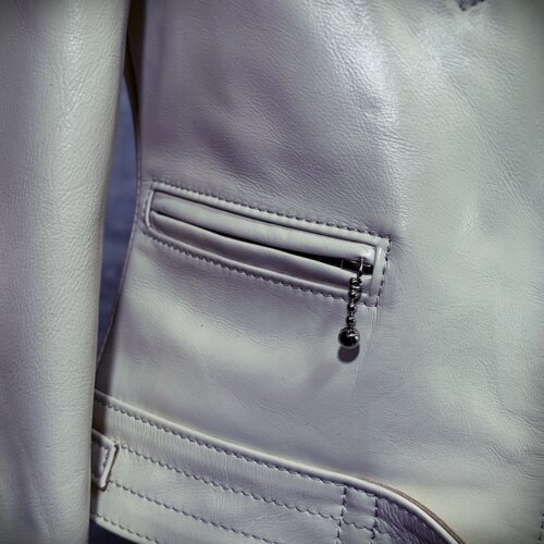 レディースのカウ牛革 ダブルライダースのimage画像 制作例5317