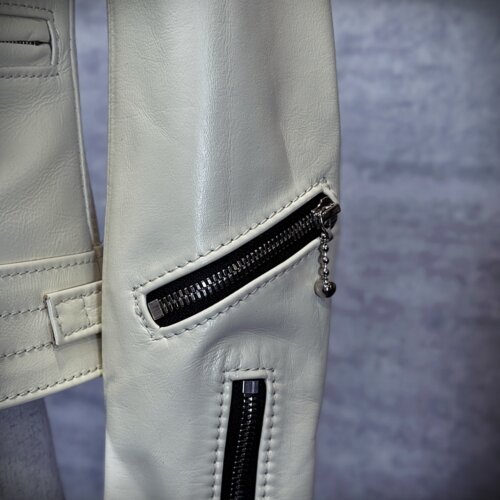 レディースのカウ牛革 ダブルライダースのimage画像 制作例5317