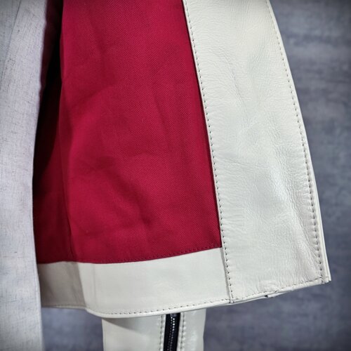 レディースのカウ牛革 ダブルライダースのimage画像 制作例5317