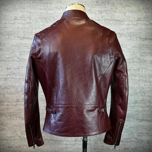 メンズのカウ牛革 セミダブルライダースのimage画像 制作例6327