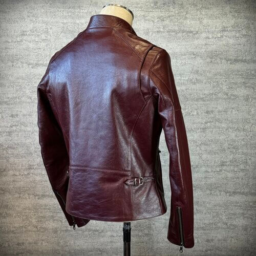 メンズのカウ牛革 セミダブルライダースのimage画像 制作例6327