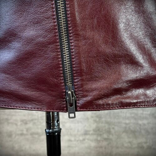 メンズのカウ牛革 セミダブルライダースのimage画像 制作例6327