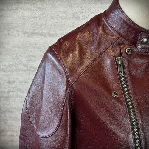 メンズのカウ牛革 セミダブルライダースのimage画像 制作例6327