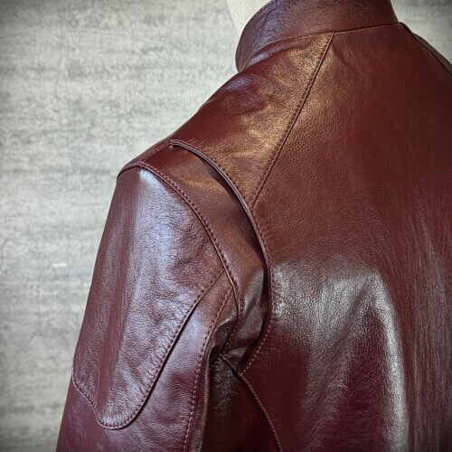 メンズのカウ牛革 セミダブルライダースのimage画像 制作例6327