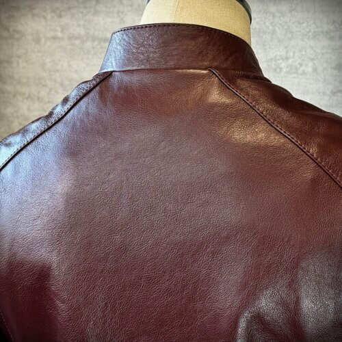 メンズのカウ牛革 セミダブルライダースのimage画像 制作例6327
