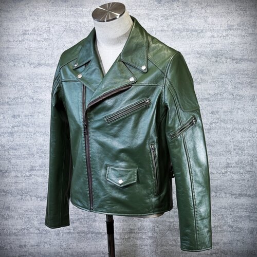 メンズのカウ牛革 ダブルライダースのimage画像 制作例6328