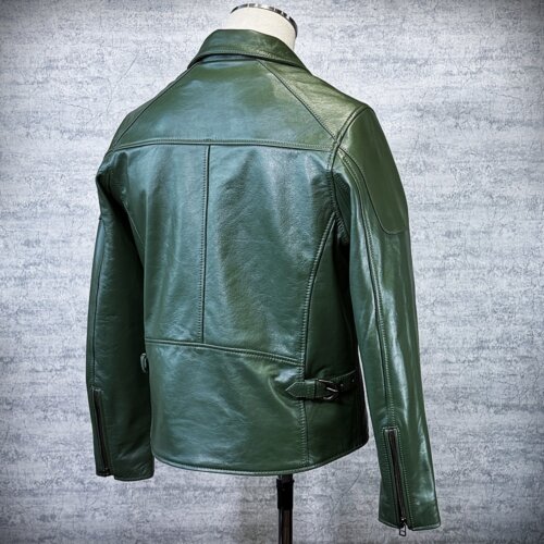 メンズのカウ牛革 ダブルライダースのimage画像 制作例6328