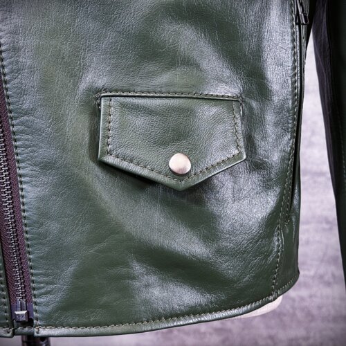 メンズのカウ牛革 ダブルライダースのimage画像 制作例6328