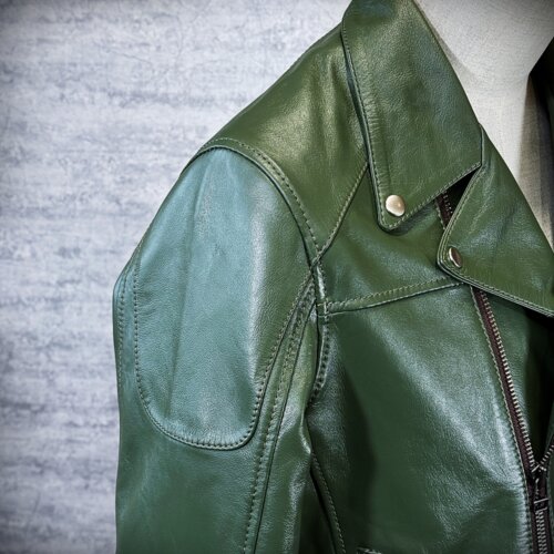 メンズのカウ牛革 ダブルライダースのimage画像 制作例6328