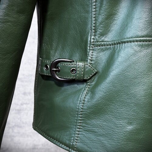 メンズのカウ牛革 ダブルライダースのimage画像 制作例6328