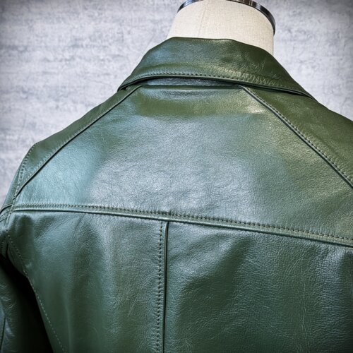 メンズのカウ牛革 ダブルライダースのimage画像 制作例6328