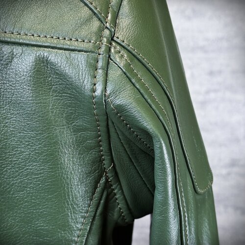 メンズのカウ牛革 ダブルライダースのimage画像 制作例6328