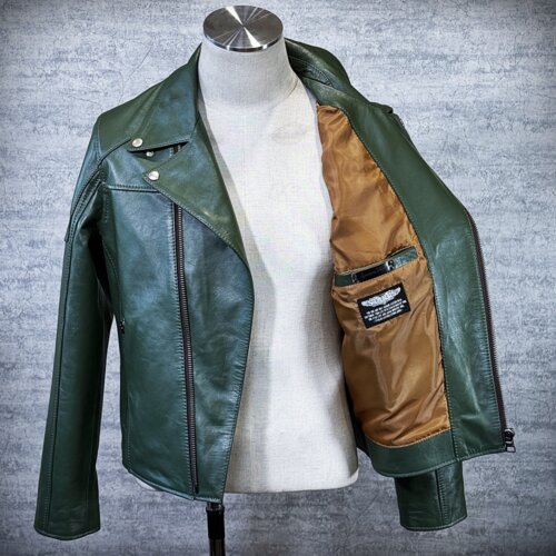 メンズのカウ牛革 ダブルライダースのimage画像 制作例6328