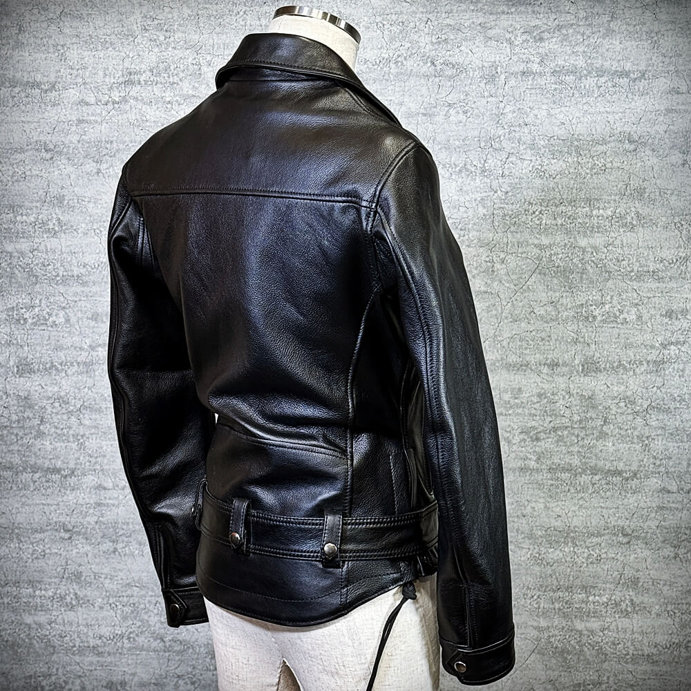 メンズのカウ牛革 ダブルライダースのimage画像 制作例1329