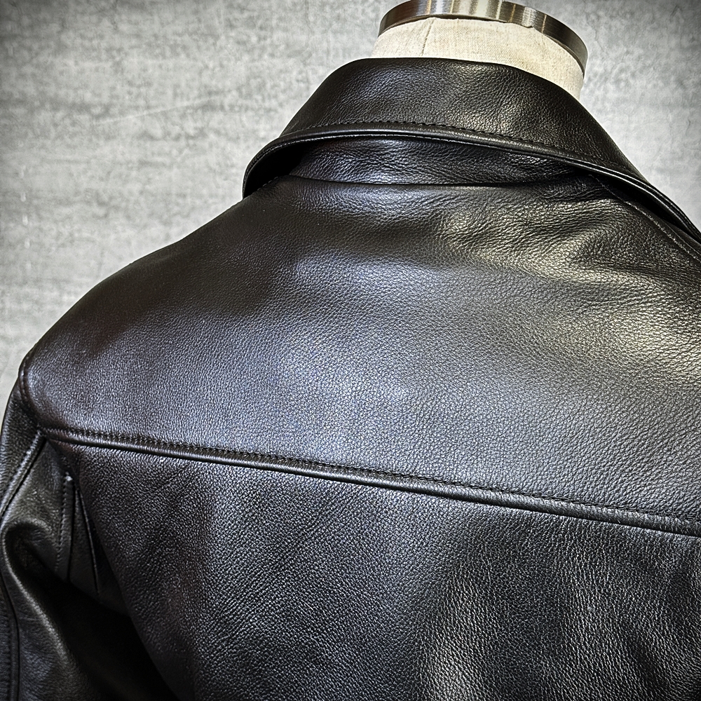 メンズのカウ牛革 ダブルライダースのimage画像 制作例1329