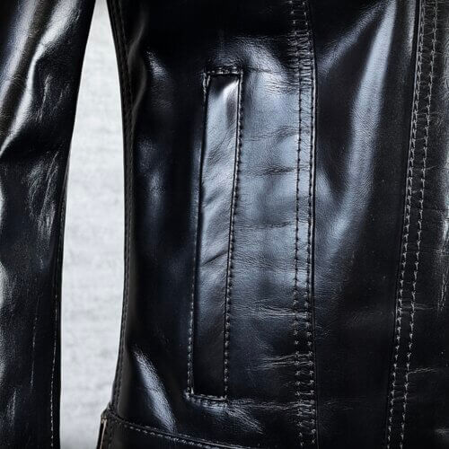 メンズのカウ牛革 Gジャンタイプのimage画像 制作例1328