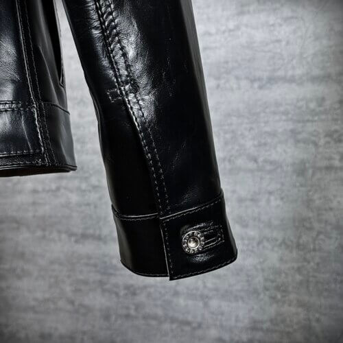 メンズのカウ牛革 Gジャンタイプのimage画像 制作例1328