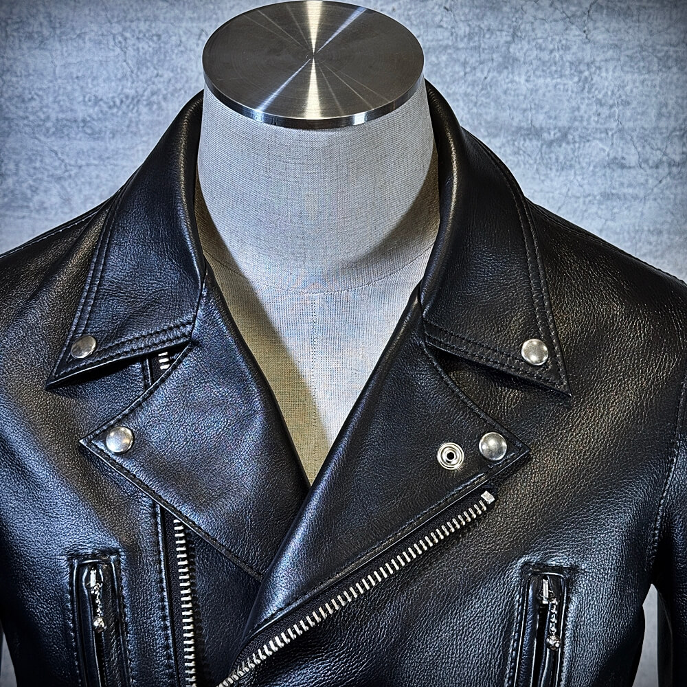 メンズのカウ牛革 ダブルライダースのimage画像 制作例5342