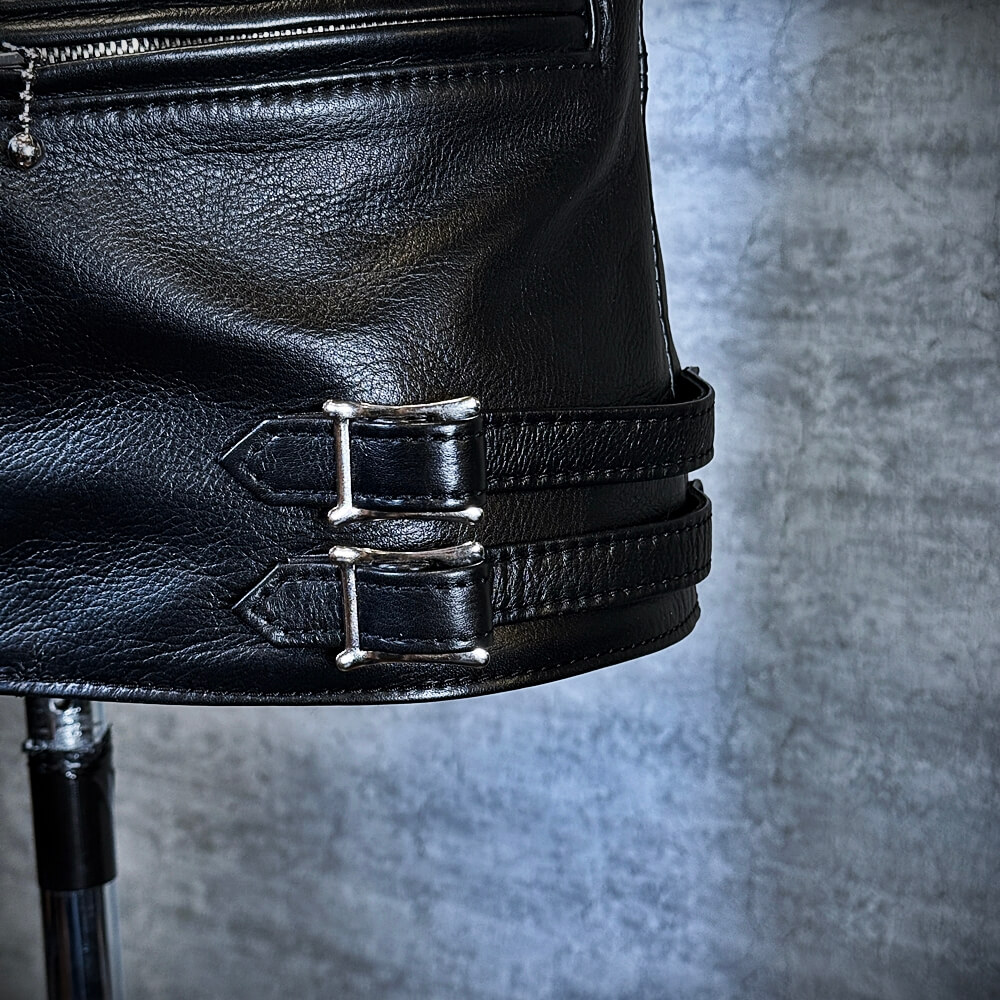 メンズのカウ牛革 ダブルライダースのimage画像 制作例5342