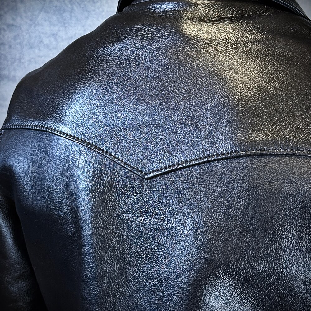 メンズのカウ牛革 ダブルライダースのimage画像 制作例5342