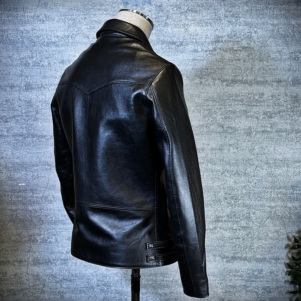 メンズのカウ牛革 ダブルライダースのimage画像 制作例5342