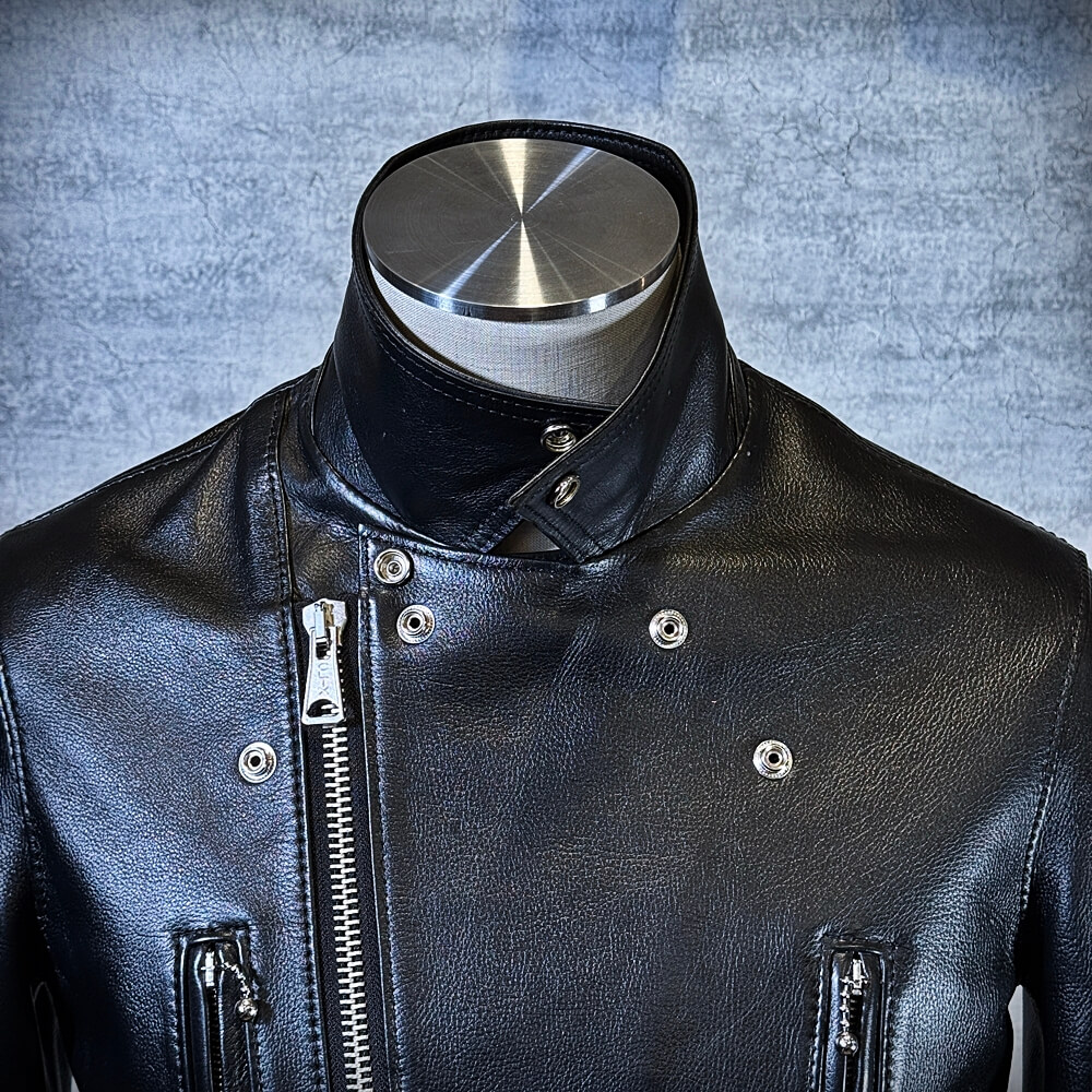 メンズのカウ牛革 ダブルライダースのimage画像 制作例5342