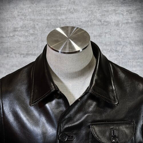 メンズのカウ牛革 カーコートのimage画像 製作例3292