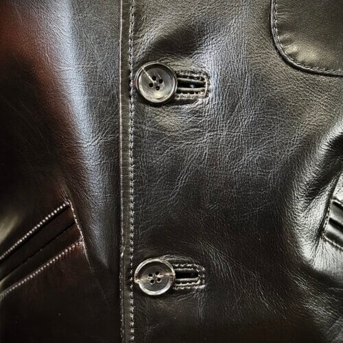 メンズのカウ牛革 カーコートのimage画像 製作例3292