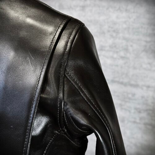 メンズのカウ牛革 カーコートのimage画像 製作例3292