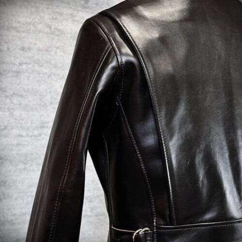 メンズのカウ牛革 カーコートのimage画像 製作例3292