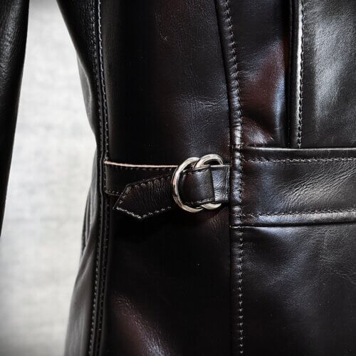 メンズのカウ牛革 カーコートのimage画像 製作例3292