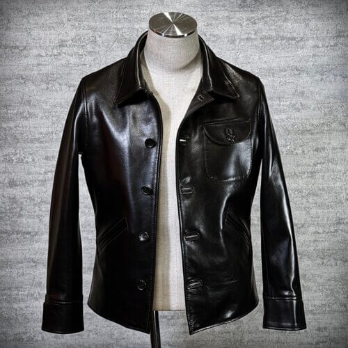 メンズのカウ牛革 カーコートのimage画像 製作例3292