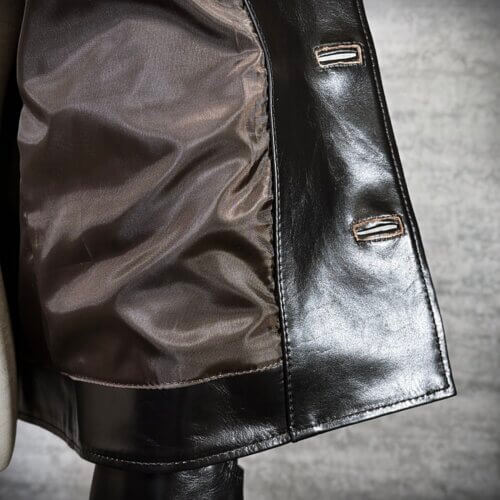 メンズのカウ牛革 カーコートのimage画像 製作例3292