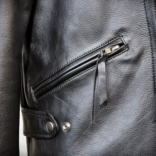 メンズのカウ牛革 マッドマックスダブルライダースの画像 制作例3310