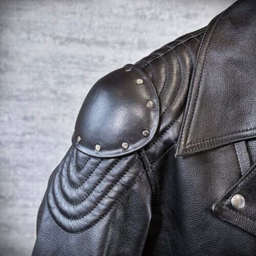 メンズのカウ牛革 マッドマックスダブルライダースの画像 制作例3310