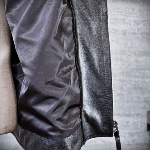 メンズのカウ牛革 マッドマックスダブルライダースの画像 制作例3310