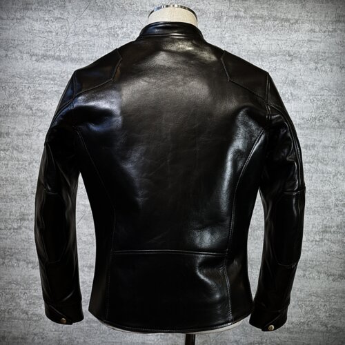 メンズのカウ牛革 シングルライダースのimage画像 制作例7319