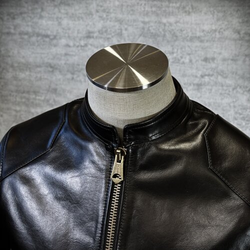 メンズのカウ牛革 シングルライダースのimage画像 制作例7319